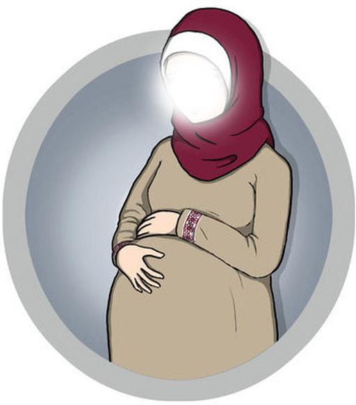 В ожидании чуда: беременная мусульманка