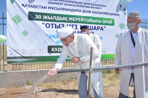 Шымкент: Құдық пайдалануға берілді