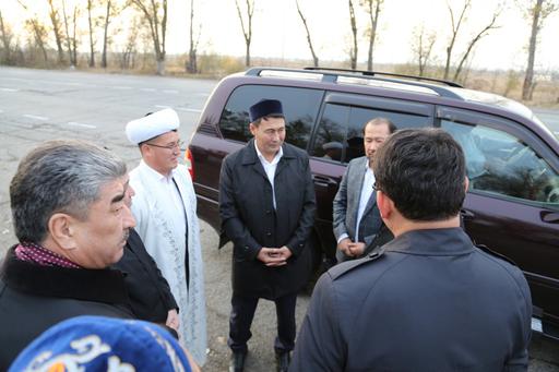 Бас мүфти іс-сапармен Талдықорған қаласына келді