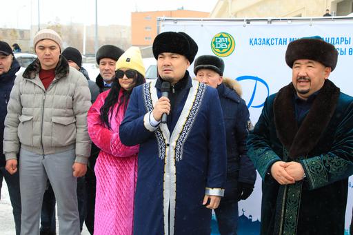 Астана: «Ырыскелді қажы» мешітінде 500 отбасыға азық-түлік үлестірілді