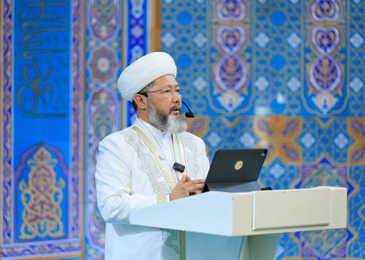 БАС МҮФТИ АЛМАТЫ ОРТАЛЫҚ МЕШІТІНДЕ ЖҰМА УАҒЫЗЫН АЙТТЫ