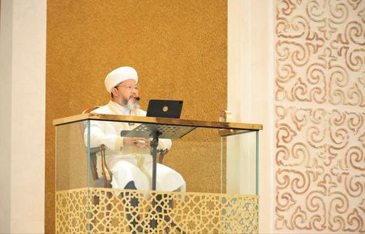 ВЕРХОВНЫЙ МУФТИЙ ПРОИЗНЕС НАСТАВЛЕНИЕ ДЖАМААТУ СТОЛИЦЫ О ЦЕННОСТИ ЗДОРОВЬЯ