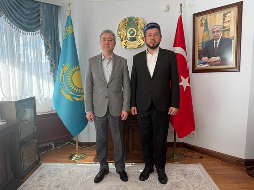 Қазақстанның Түркиядағы Елшісі ҚМДБ өкілін қабылдады