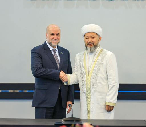 БАС МҮФТИ ПАЛЕСТИНА ПРЕЗИДЕНТІНІҢ КЕҢЕСШІСІН ҚАБЫЛДАДЫ