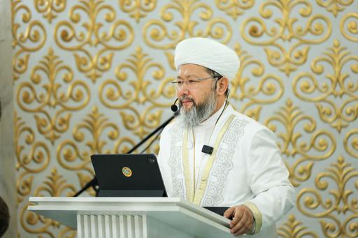 ПРЕДСЕДАТЕЛЬ ДУМК ВЫСТУПИЛ С ПРОПОВЕДЬЮ В МЕЧЕТИ «ХАЗРЕТ СУЛТАН»