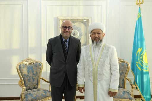 ВЕРХОВНЫЙ МУФТИЙ ПРИНЯЛ ПОСЛА РЕСПУБЛИКИ АЛЖИР