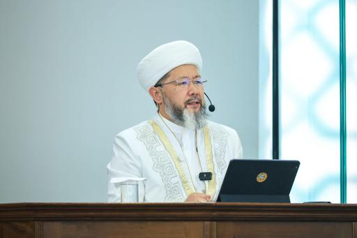 БАС МҮФТИ ТҮРКІСТАНДА АЙТ НАМАЗЫН ЖҮРГІЗІП, УАҒЫЗ АЙТТЫ