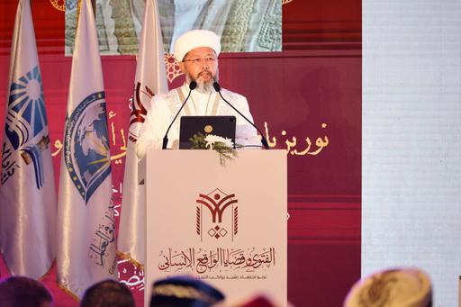 ҚАЗАҚСТАН МҮФТИІ МЫСЫРДА ӨТКЕН II ХАЛЫҚАРАЛЫҚ ПӘТУА ФОРУМЫНДА БАЯНДАМА ЖАСАДЫ