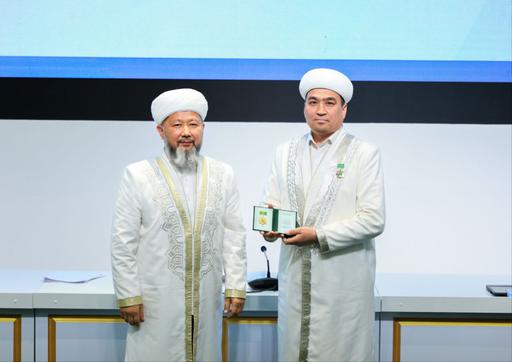 ОБЛЫС БАС ИМАМДАРЫ МЕРЕКЕЛІК МЕДАЛЬМЕН МАРАПАТТАЛДЫ