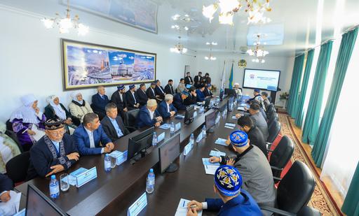 БАС МҮФТИ ЫБЫРАЙ АЛТЫНСАРИННІҢ 185 ЖЫЛДЫҒЫНА ОРАЙ ӨТКЕН КОНФЕРЕНЦИЯҒА ҚАТЫСТЫ
