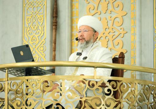 ҚМДБ ТӨРАҒАСЫ «ӘЗІРЕТ СҰЛТАН» МЕШІТІНДЕ ЖҰМА УАҒЫЗЫН АЙТТЫ