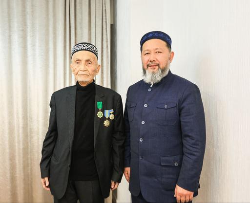 БАС МҮФТИ РӘТБЕК ҚАЖЫ НЫСАНБАЙҰЛЫН ЗИЯРАТ ЕТІП, МАРАПАТ ТАБЫСТАДЫ