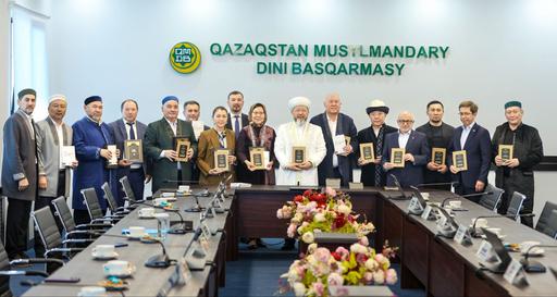 МҮФТИЯТ БАСПАСЫНАН ШЫҚҚАН ЖАҢА КІТАПТАРДЫҢ ТАНЫТЫМЫ ӨТТІ
