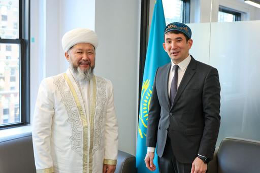 ҚМДБ ТӨРАҒАСЫ НЬЮ-ЙОРК ҚАЛАСЫНДАҒЫ ҚАЗАҚСТАННЫҢ БАС КОНСУЛЫМЕН КЕЗДЕСТІ