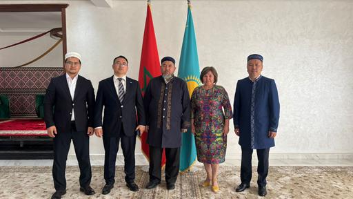 МАРОККОДАҒЫ ҚАЗАҚСТАН ЕЛШІСІМЕН КЕЗДЕСУ ӨТТІ