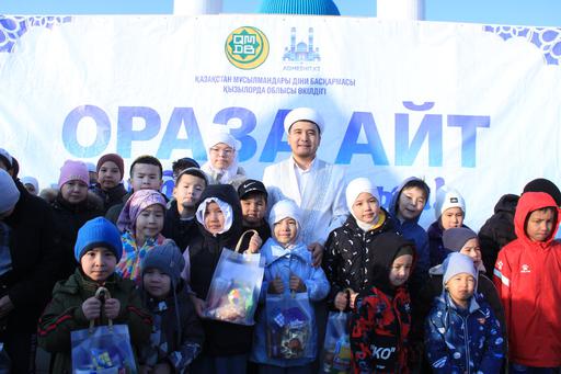 Қызылорда облысы: Балаларға «айт тәттісі» таратылды