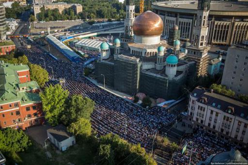 Соборная мечеть в Москве завершена на 98%