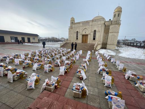 Жамбыл: 1280 отбасыға қайырымдылық жасалды
