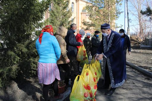 Қостанай: «Біз біргеміз» акциясы Әулиекөлде жалғасты