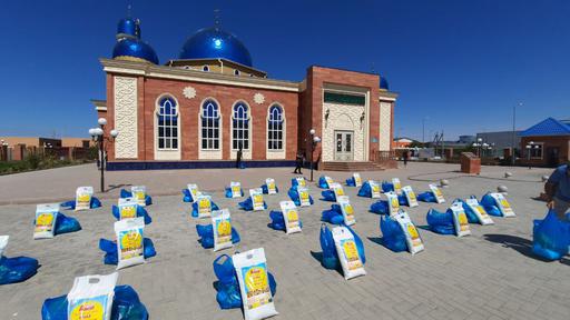Кызылорда: Благотворительные акции продолжаются