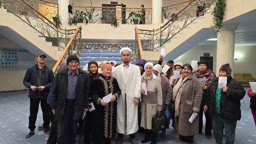 Жамбыл облысы: Облыстық «һибатулла тарази» мешітінде пітір-садақа таратылды