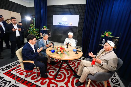 «ӘЗІРЕТ СҰЛТАН» МЕШІТІНДЕГІ «MUNARA TV» СТУДИЯСЫ ЖАҢАРТЫЛДЫ