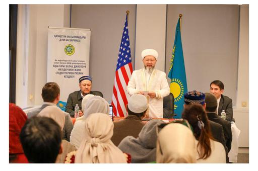 ДЕЛЕГАЦИЯ ДУМК ПРОВЕЛА ДУХОВНУЮ ВСТРЕЧУ С КАЗАХСКОЙ ДИАСПОРОЙ В НЬЮ-ЙОРКЕ