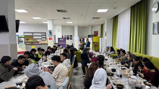 ҚМДБ Зекет және қайырымдылық қоры 200 студентке ауызашар берді