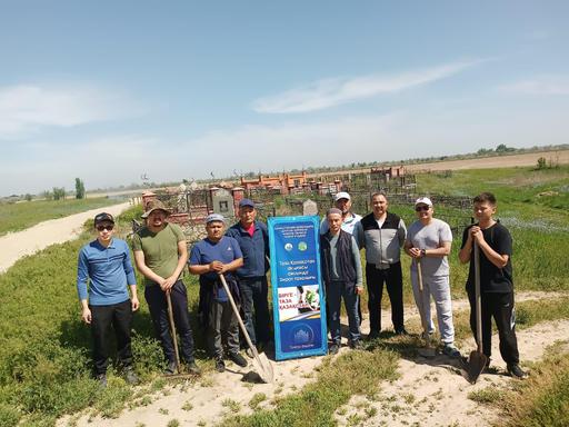Алматы облысының зираттарында тазалық жұмыстары жүргізілді