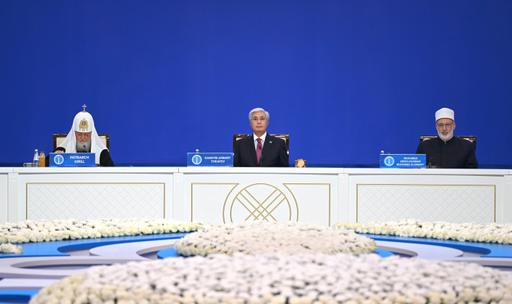 ӘЛЕМДІК ЖӘНЕ ДӘСТҮРЛІ ДІНДЕР КӨШБАСШЫЛАРЫНЫҢ VIII СЪЕЗІ АЯҚТАЛДЫ
