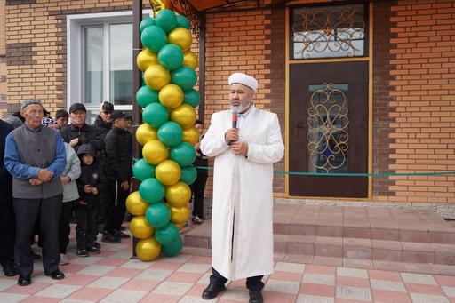 Павлодар: Жолболды ауылында жаңа мешіт ашылды