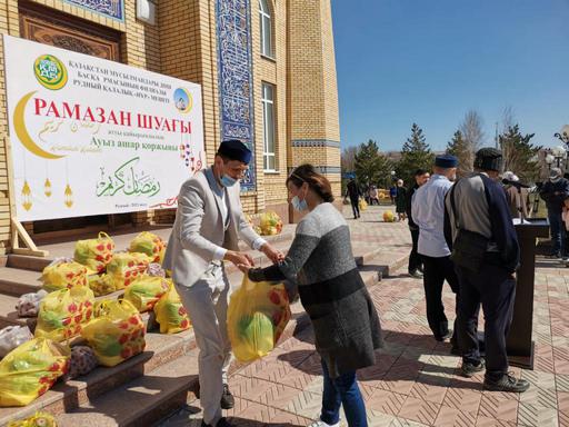 Қостанай: «Ауызашар қоржыны» таратылды