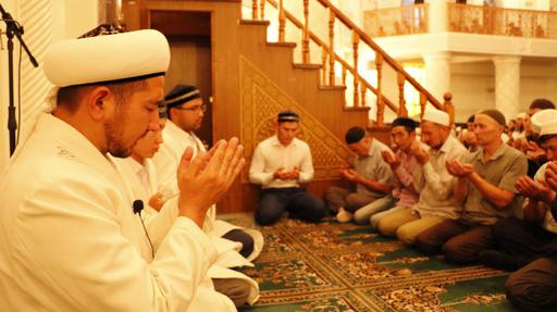 В областной мечети сделали хатм дуа (ФОТО)
