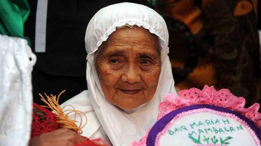 104-летняя паломница поставит рекорд