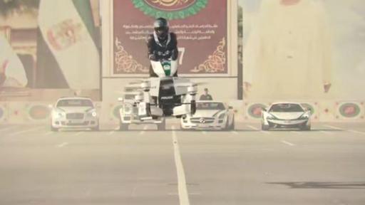Дубай полициясы ұшатын мотоциклдерді сынақтан өткізді
