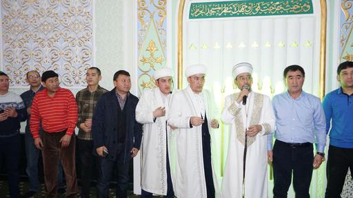 Верховный муфтий прибыл с официальным визитом в город Шымкент (ФОТО)