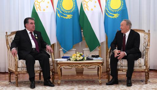 Нурсултан Назарбаев встретился с Президентом Республики Таджикистан Эмомали Рахмоном