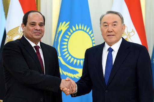 Нурсултан Назарбаев поздравил Президента Египта с переизбранием