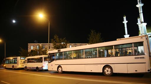 После тарауих намаза прихожан столичных мечетей будут развозить бесплатные автобусы