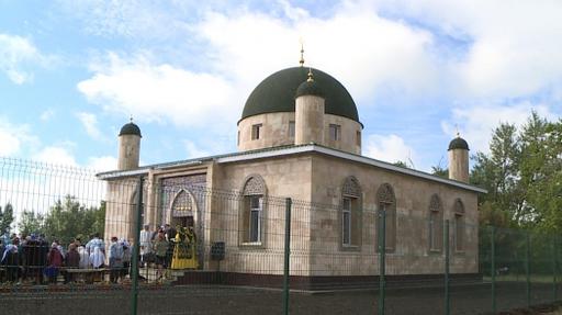 Новую мечеть воздвигли в Акмолинской области