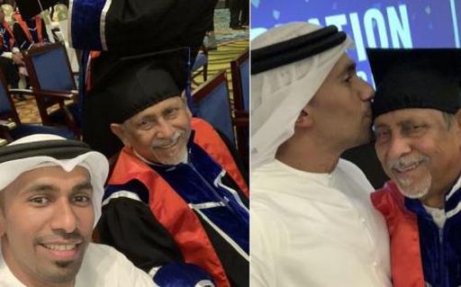 Житель ОАЭ окончил университет в 75 лет