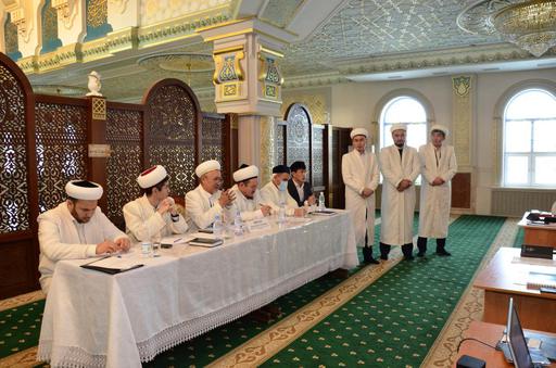 Қарағанды облыстық «ӘНЕТ БАБА» мешітінде облыс имамдарының жылдық есебі тыңдалды (ФОТО)