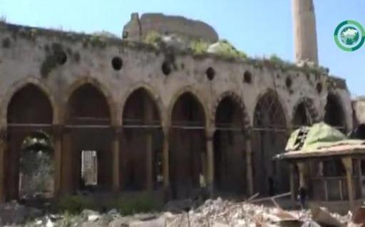 Мечеть 16 века восстанавливают в Алеппо