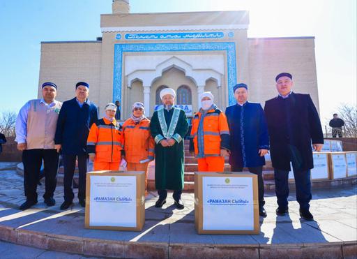 МАҢҒЫСТАУДА «РАМАЗАН СЫЙЫ» МАРАФОНЫ ЖАЛҒАСЫН ТАПТЫ