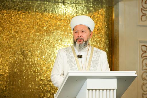 БАС МҮФТИ РЕСПУБЛИКАЛЫҚ БАС МЕШІТТЕ ТАРАУИХ НАМАЗЫНДА НАСИХАТ АЙТТЫ