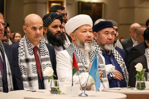 ҚМДБ ТӨРАҒАСЫ ПАЛЕСТИНА ХАЛҚЫМЕН ХАЛЫҚАРАЛЫҚ ЫНТЫМАҚТАСТЫҚ КҮНІНЕ АРНАЛҒАН ДИПЛОМАТИЯЛЫҚ ШАРАҒА ҚАТЫСТЫ