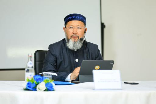 ВЕРХОВНЫЙ МУФТИЙ ПРОЧИТАЛ ЛЕКЦИЮ СТУДЕНТАМ МЕДРЕСЕ КОЛЛЕДЖА ШЫМКЕНТА