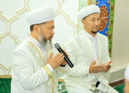 ҚМДБ ТӨРАҒАСЫ ЖАҢА МЕШІТТЕ ЖҰМА УАҒЫЗЫН АЙТТЫ