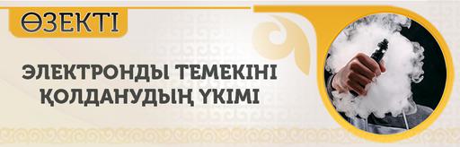 ЭЛЕКТРОНДЫ ТЕМЕКІНІ ҚОЛДАНУДЫҢ ҮКІМІ