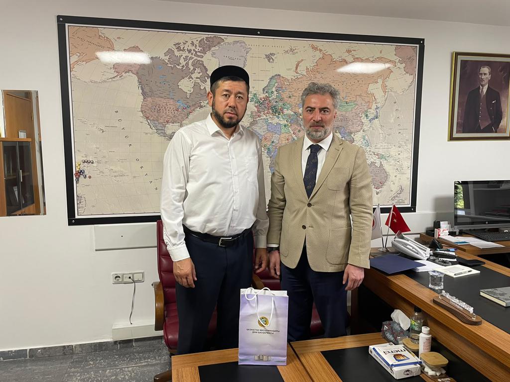 ҚМДБ-ның Түркиядағы өкілі «Diyanet» басшылығымен кездесті